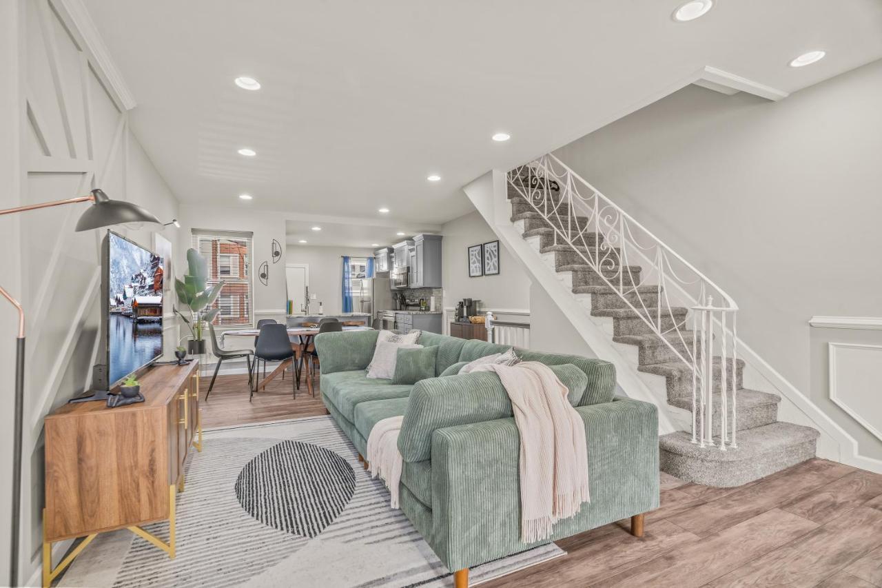 Uptown Gem! A Family Home Free Early Check-In! Philadelphia Eksteriør billede